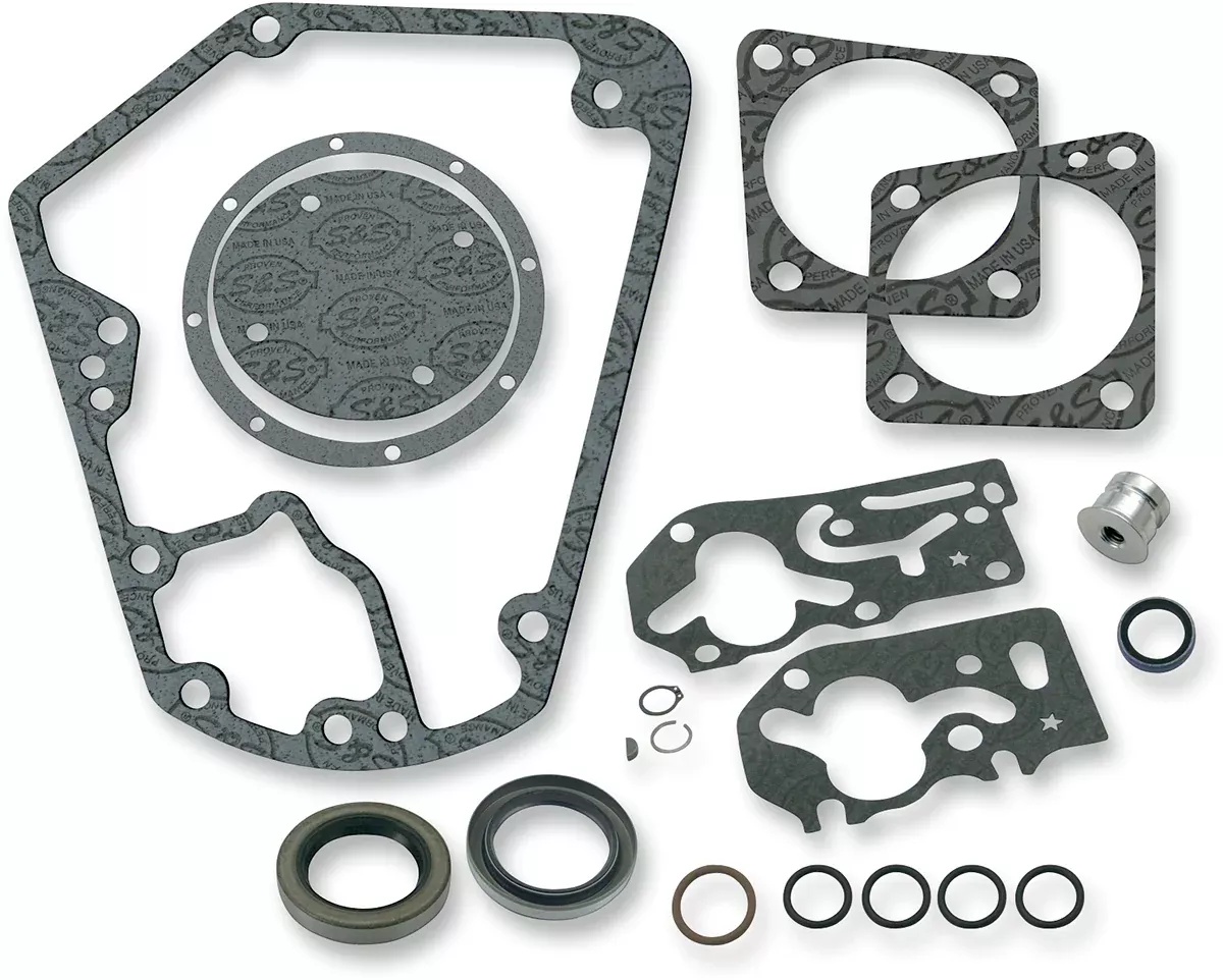 S&S CYCLE Lower End Gasket Kit - 4" and 4.125" Super Side Winder Plus 31-2068