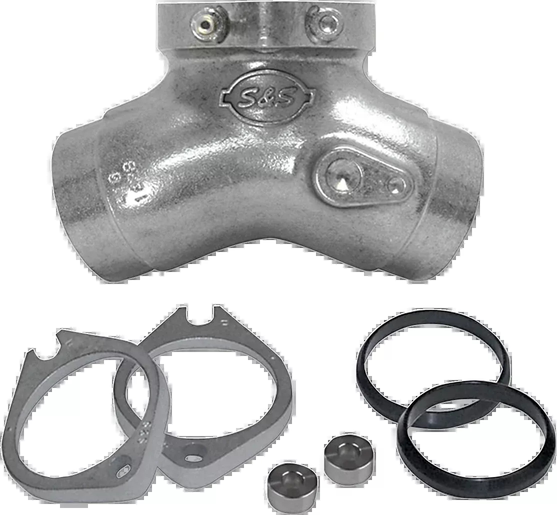 S&S CYCLE Manifold Conversion Kit - 80" Evolution Big Twin 160-1658
