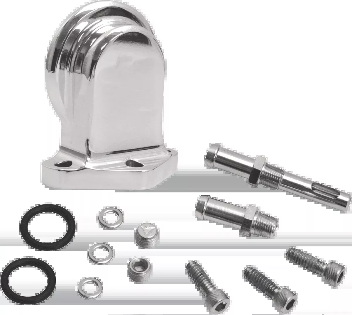 S&S CYCLE Oil Filter Mounting Bracket Kit - Polished 31-6510