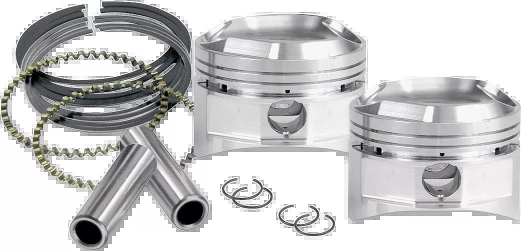 S&S CYCLE Piston Kit - For 88"/93"/96" Super Stock Heads - 3.625" - +0.010" 92-1061