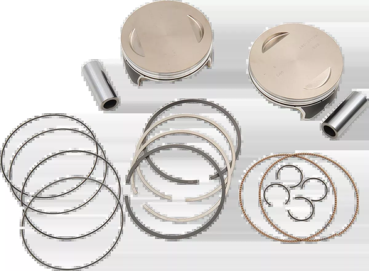S&S CYCLE Piston Kit - For Hot Set Up Kits - 4.125" +0.020" - 111"/117"/124" Engine 106-3964A