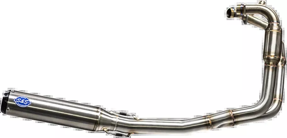 S&S CYCLE Qualifier 2:1 Exhaust System - Stainless Steel - Race Only 550-1031