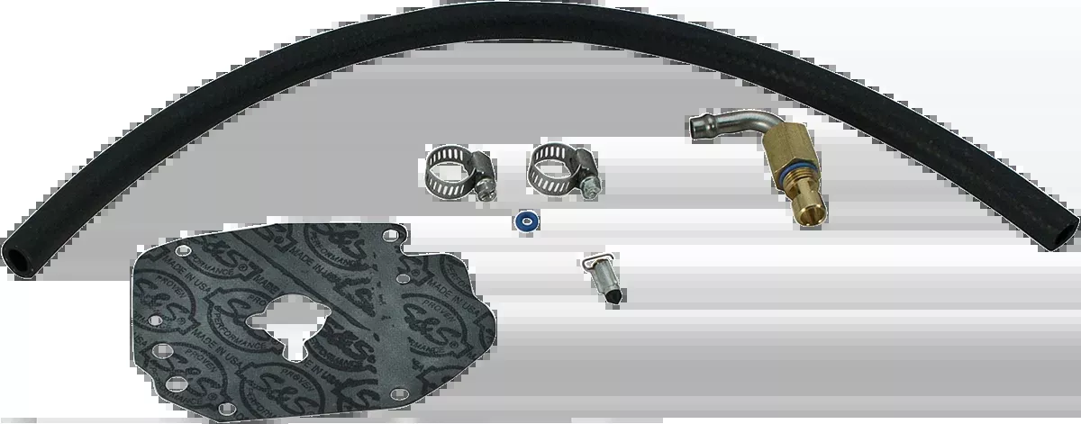 S&S CYCLE Retrofit Carburetor Fuel Line Kit - Super E/G 190-0005