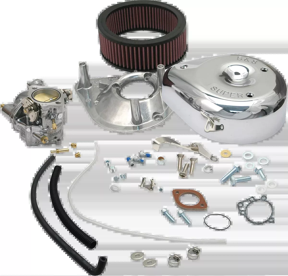 S&S CYCLE Super E Carburetor Kit without Manifold - Big Twin 11-0412