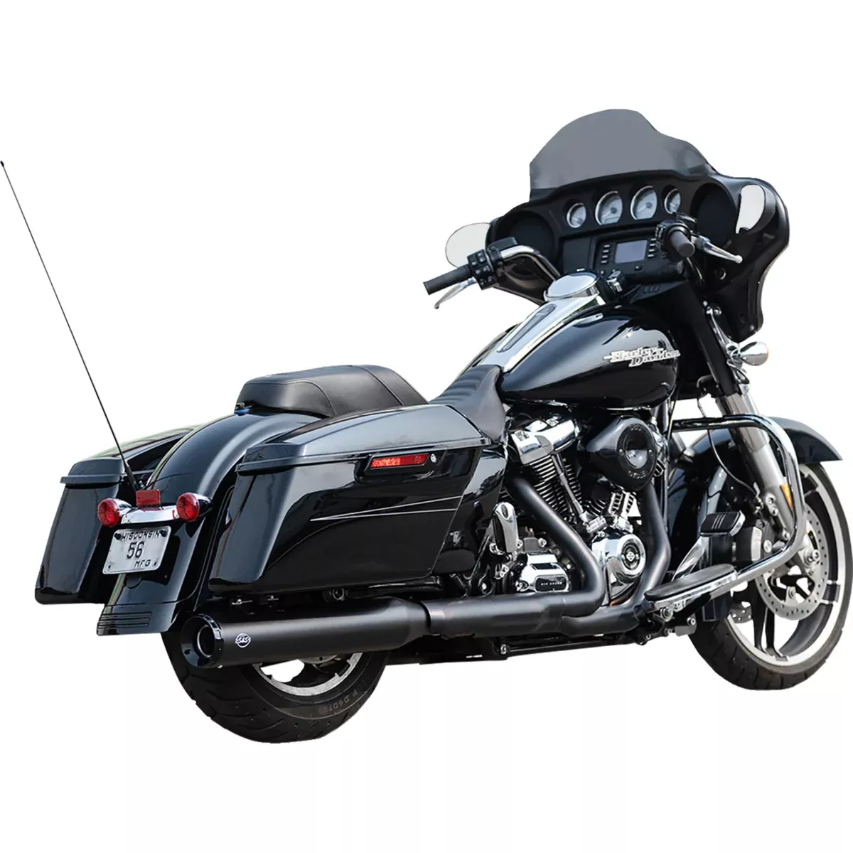 S&S Cycle Swindler Muffler – 550-1141 For Harley Touring 2017-2026