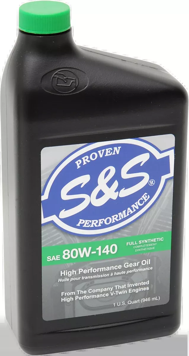 S&S CYCLE Synthetic Gear Oil - 80W-140 - 1 U.S. quart 153756