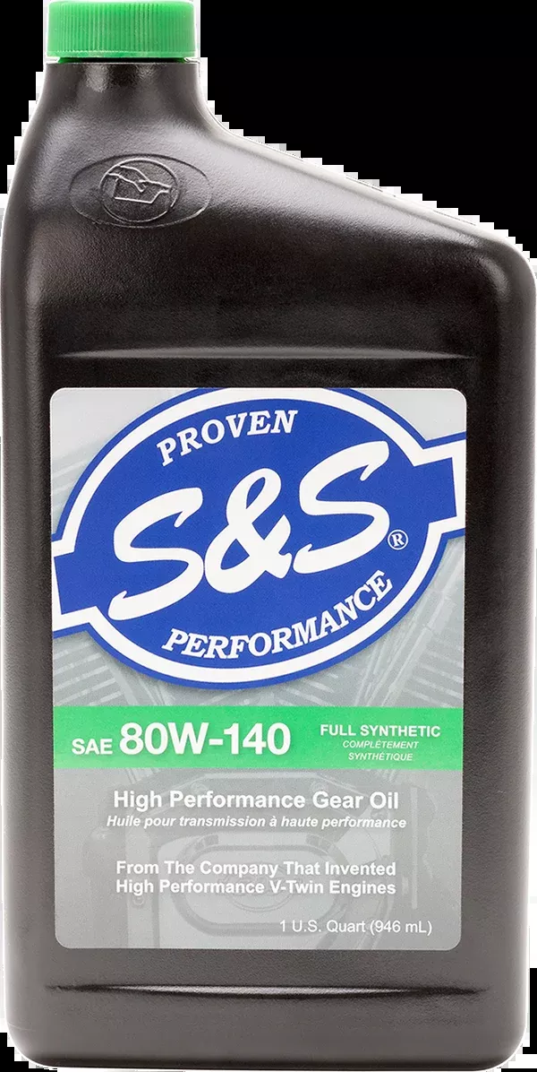 S&S Cycle Synthetic Gear Oil – 80w-140 – 1 U.S. Quart