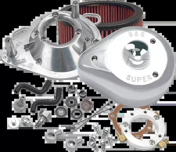 S&S Cycle Teardrop Air Cleaner – Chrome