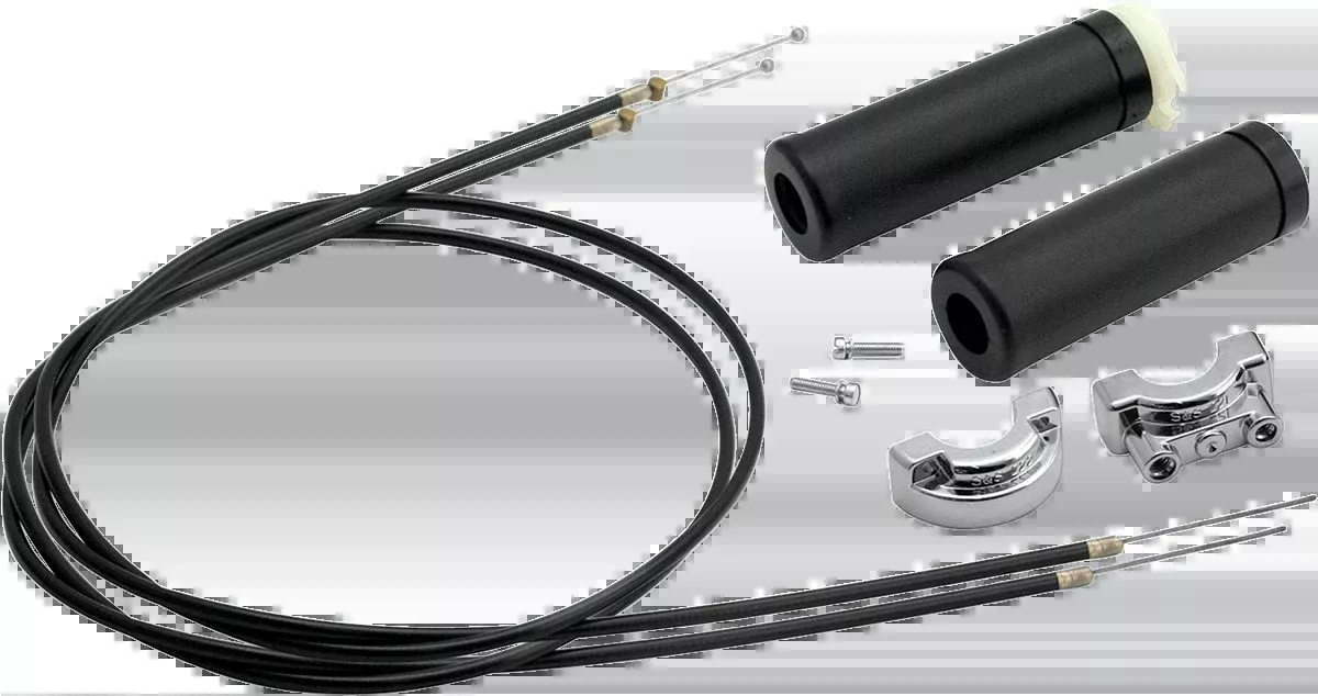 S&S CYCLE Universal Throttle Assembly Kit - 48" 19-0229