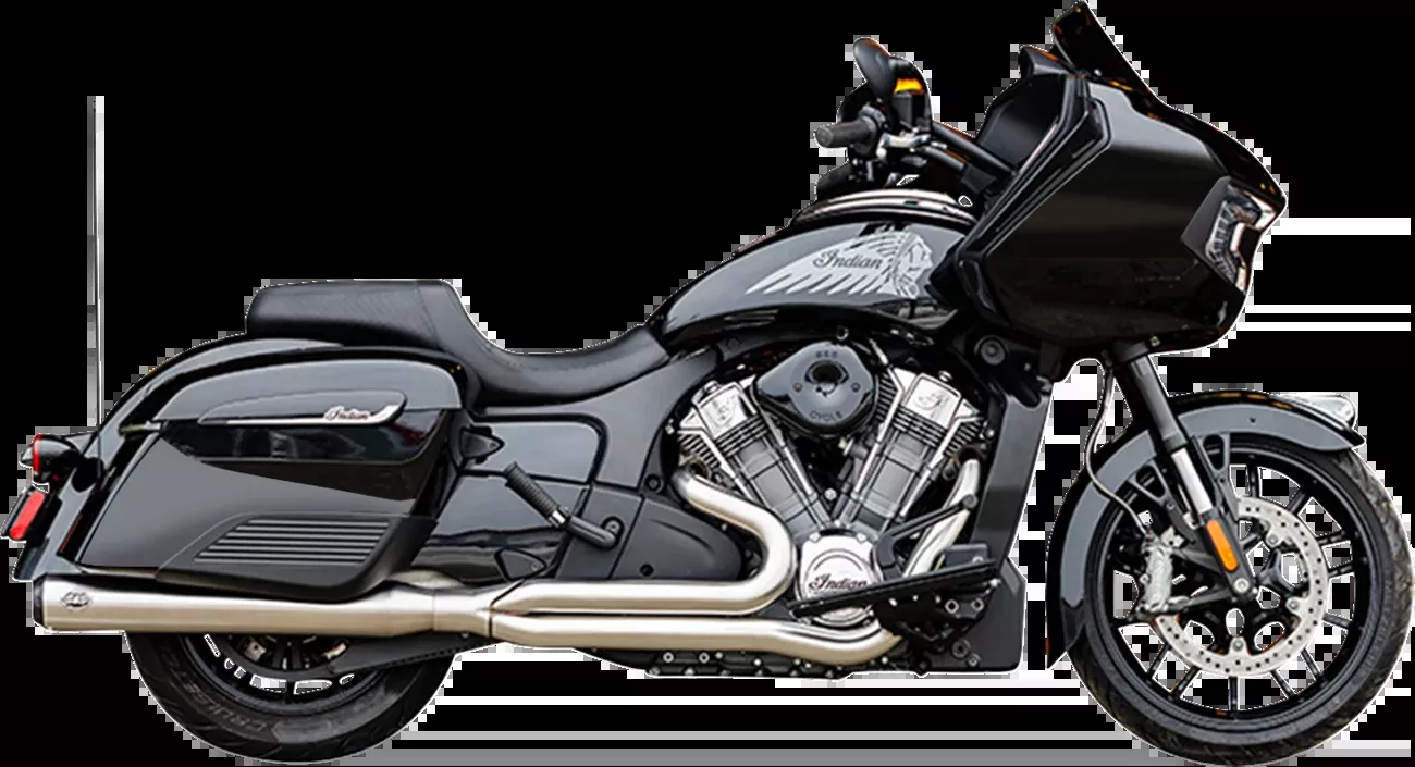 S&S Qualifier 2-1 Exhaust System fits 2020-2025 Indian Challenger Chieftain