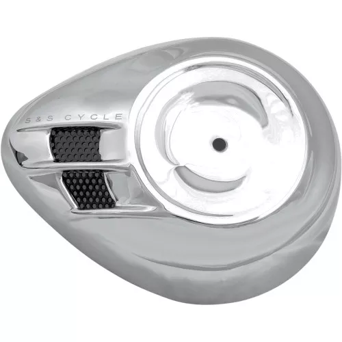 S&S Stealth Air Cleaner Cover - Chrome Air Stream