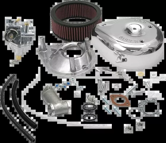 S&S Super E 1 7/8" Carburetor Manifold Kit for 1955-1965 Harley Panhead FL FLH
