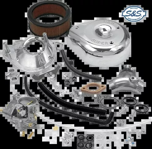 S&S Super G Twin Cam Carburetor Kit 99-05 Harley Davidson Dyna Touring Softail