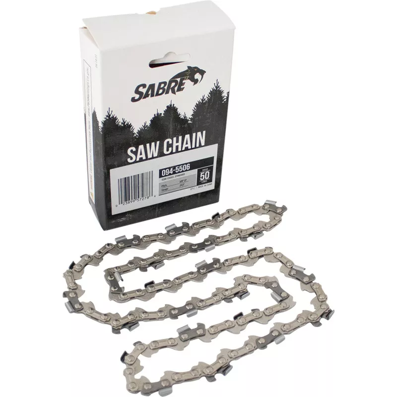 Sabre Chain Pre-Cut Loop 50 DL 3/8" LP, .043" Semi-Chisel Standard