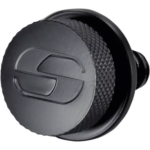 Saddlemen 1/4" - 20 Seat Mounting Knob for Harley - Black