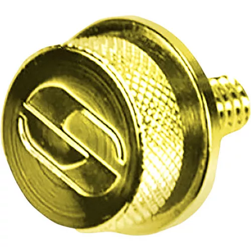 Saddlemen 1/4" - 20 Seat Mounting Knob for Harley - Gold