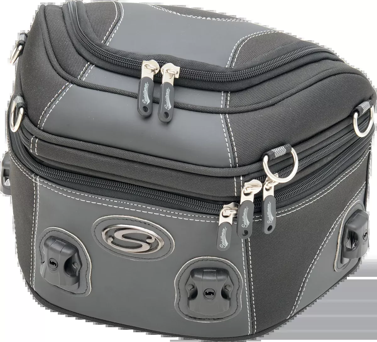 Saddlemen Adventure Motorcycle Rear Rack Expandable Luggage Storage Bag EX000649