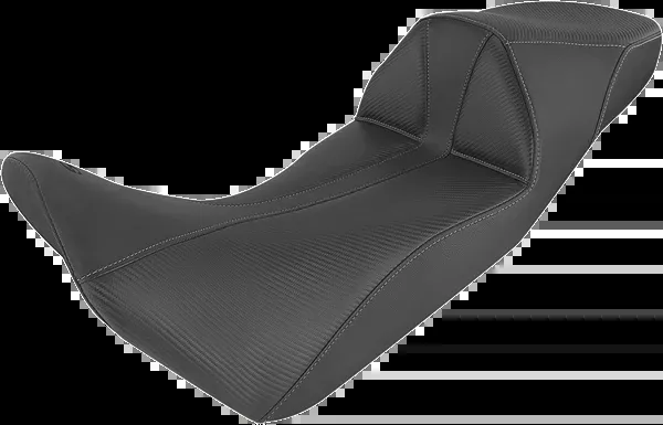 Saddlemen Adventure Tour Seat - One-Piece - Low - Stitched - Black - Africa Twin