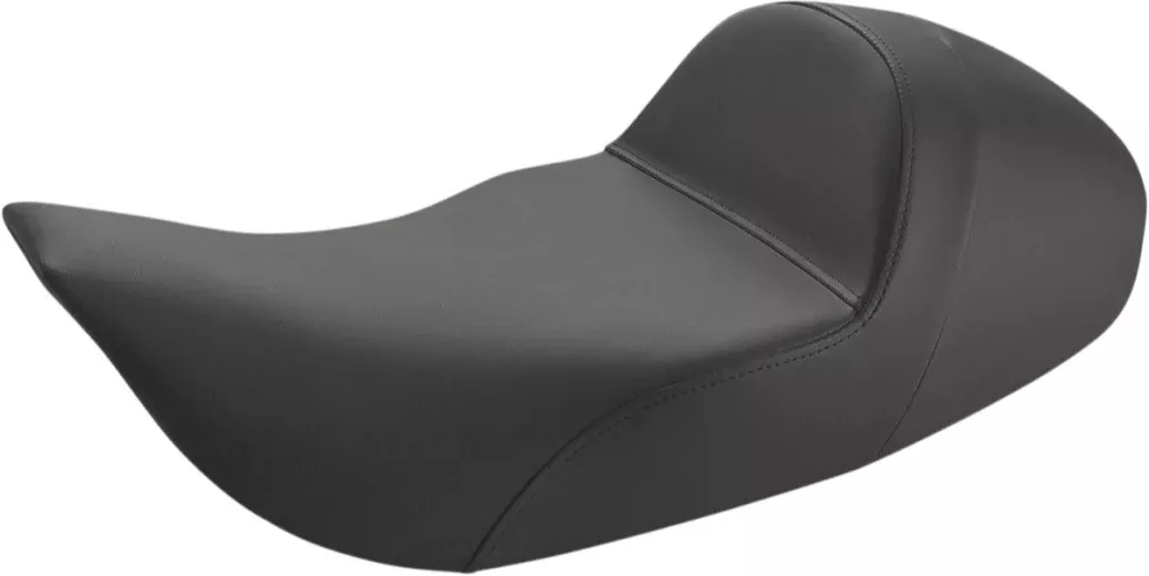 Saddlemen Black Low Solo Seat Smooth Harley Street Glide Road King 97-07