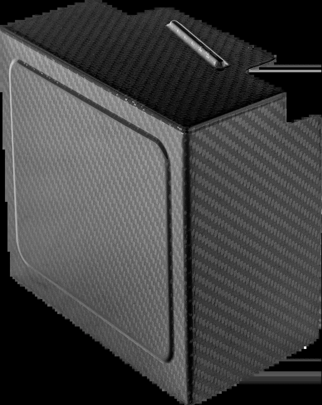 Saddlemen Carbon Fiber Matte Battery Cover fits 1999-2005 Harley Dyna FXD FXDWG