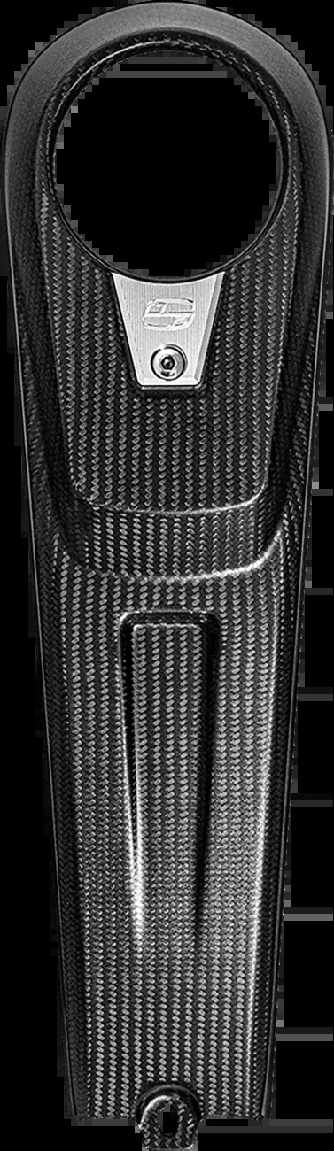 Saddlemen Carbon Fiber Matte Dash Panel for 2022-2025 Harley Softail FXLRS FXBR