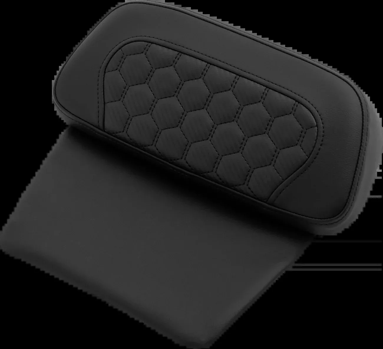 Saddlemen Chopped Tour Pak Honeycomb Backrest Pad for 2014-2024 Harley Touring