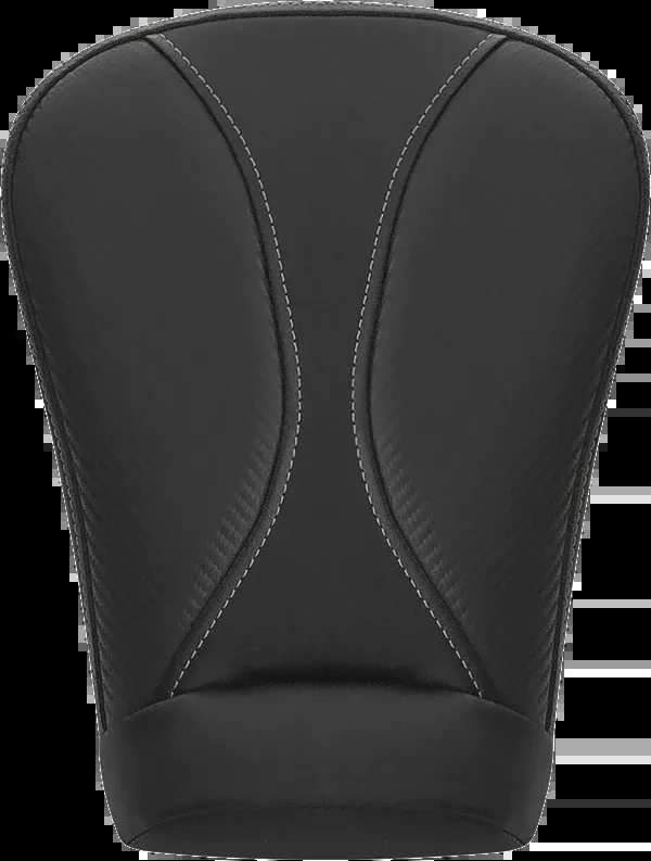 Saddlemen Dominator Pillion Pad - Extended Reach - Black W/ Gray Stitching - FL '08-'25