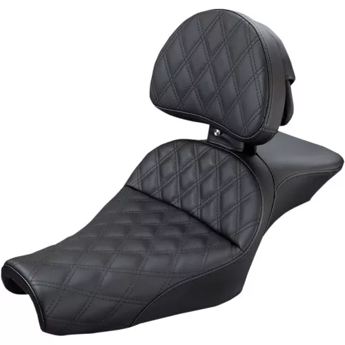Saddlemen Explorer LS Seat for 2004-2023 Harley Sportster - 3.3 Gal. Tank