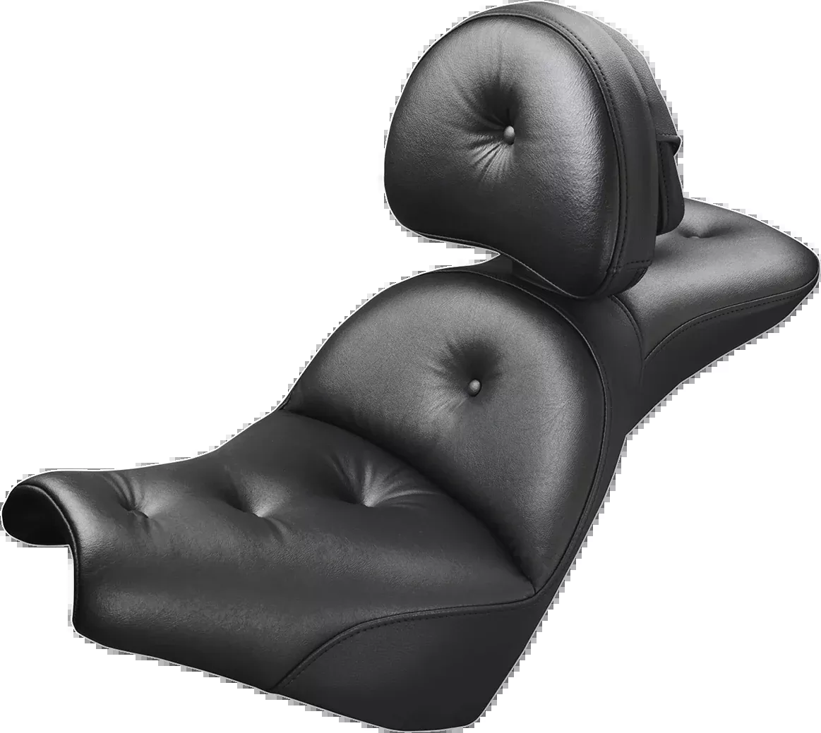 Saddlemen Explorer RoadSofa™ Seat - with Backrest - FXBB/FXST '18-'23 - 818-30-030RS