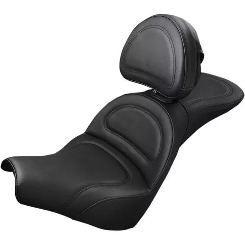 Saddlemen Explorer Seat w/ Backrest for 2018-2024 Harley Softail FXBB/FLDE - Driver Backrest
