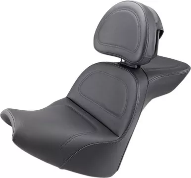 Saddlemen Explorer Seat - w/ Driver Backrest - FXBR/S '18-'20 - 818-31-030