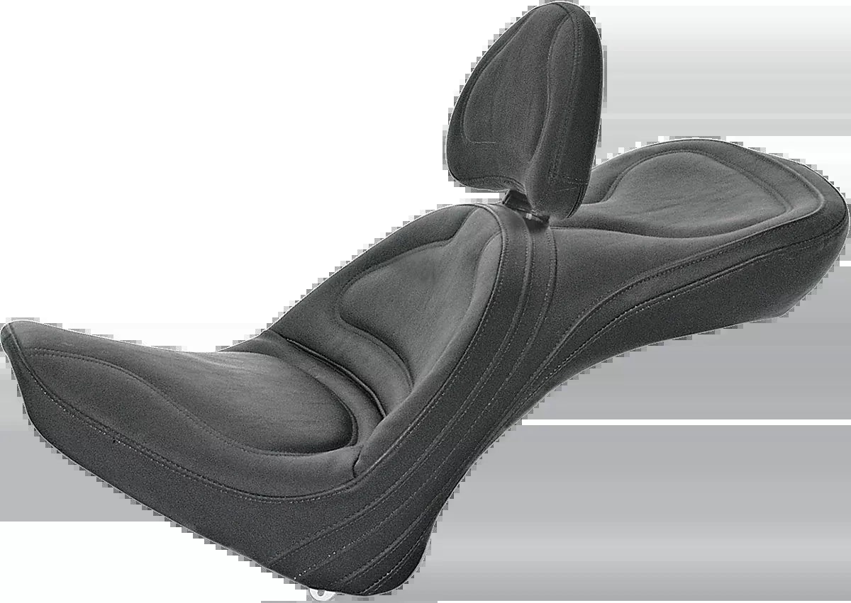 Saddlemen Explorer Seat With Backrest for 2000-2006 Harley Softail Heritage FLST