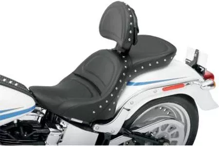 Saddlemen Explorer Special Seat for '84-99 FXST & FLST With Driver Backrest