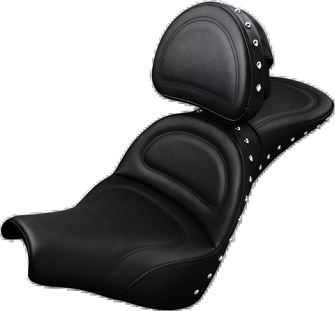 Saddlemen Explorer Special Seat - Studded - w/ Backrest - FXBB/FXST '18-'24 - 818-30-040
