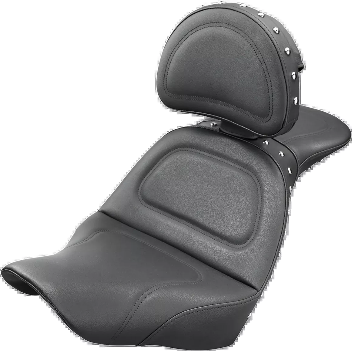 Saddlemen Explorer Special Seat - Studded - w/ Backrest - FXLR/FLSB '18-'24 - 818-29-040