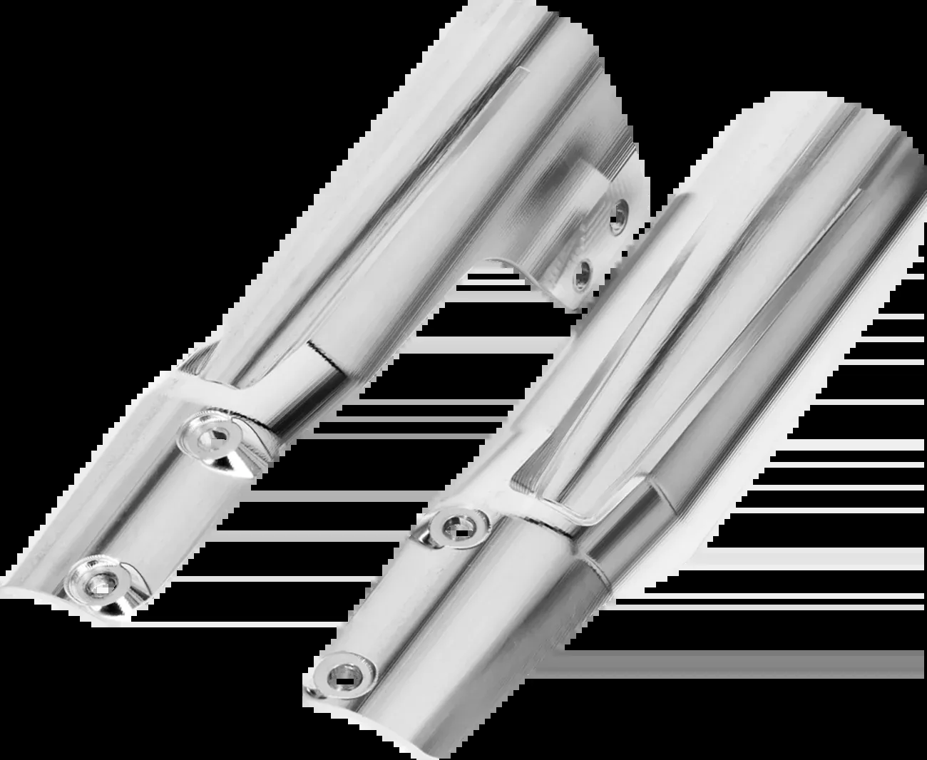 Saddlemen Front Fender Adapter - Raw - FXLRS/T - M-8-0001
