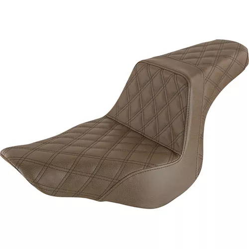 Saddlemen Full LS Step-Up Seat for 2018-2026 Harley FXLR/FLSB - Brown