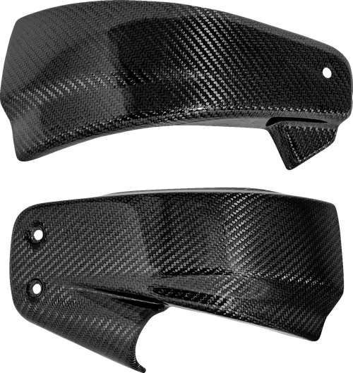 Saddlemen Gloss Carbon Fiber Side Covers for 2018-2024 Harley Softails* FXBR/FLFB