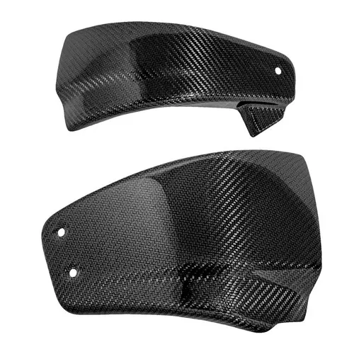 Saddlemen Gloss Carbon Fiber Side Covers for 2018-2024 Harley Softails* FXLRS/FXBB/FLHC