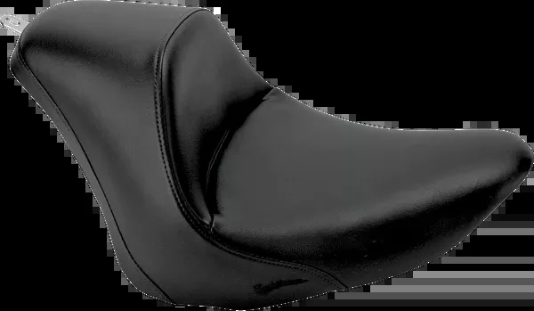 Saddlemen Heels Down Solo Seat - Without Backrest - Plain - Black - FB