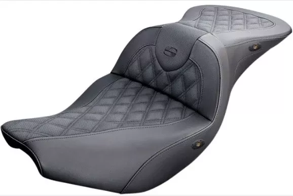 Saddlemen I14-07-182HCT Heated Road Sofa Stitched Seat w/o Backrest 14-19 Indian