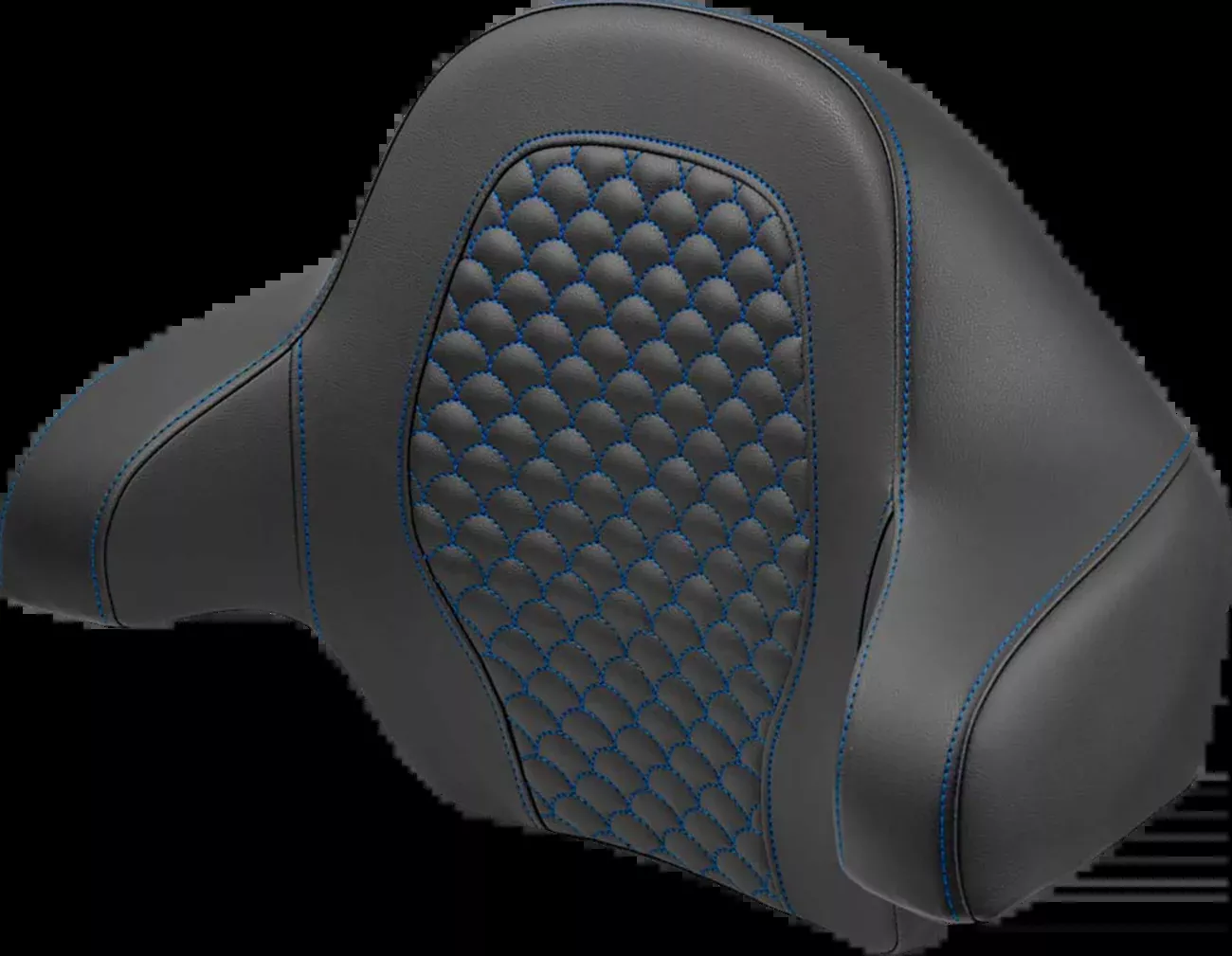 Saddlemen King Tour Pak Blue Dragon Backrest Pad fits 2014-2024 Harley Touring