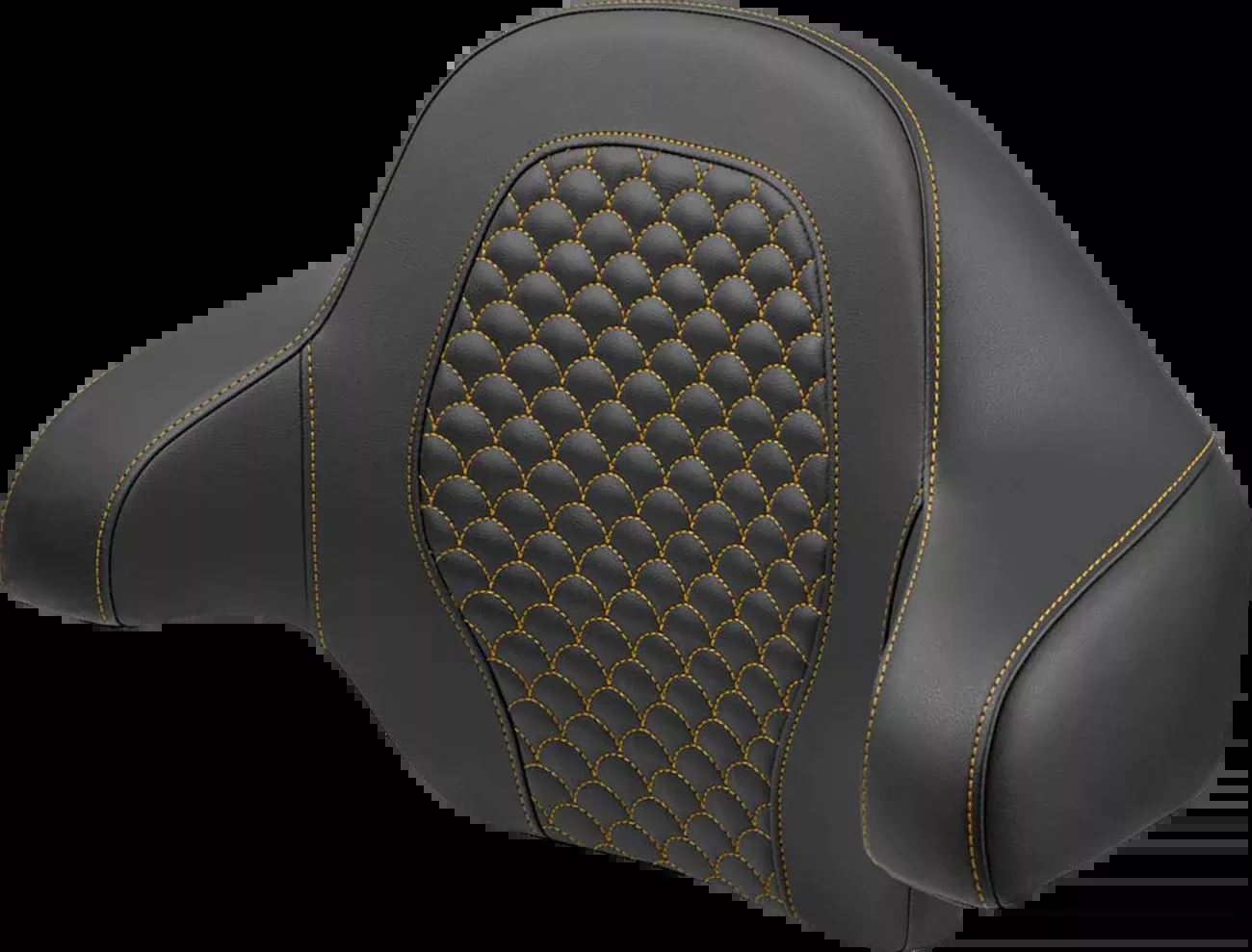 Saddlemen King Tour Pak Gold Dragon Backrest Pad for 2014-2024 Harley Touring