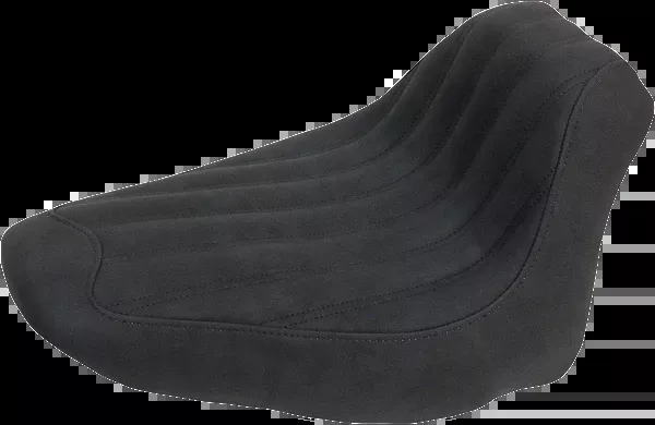 Saddlemen Knuckle Solo Seat - Ribbed - Black - FLST '06-'17