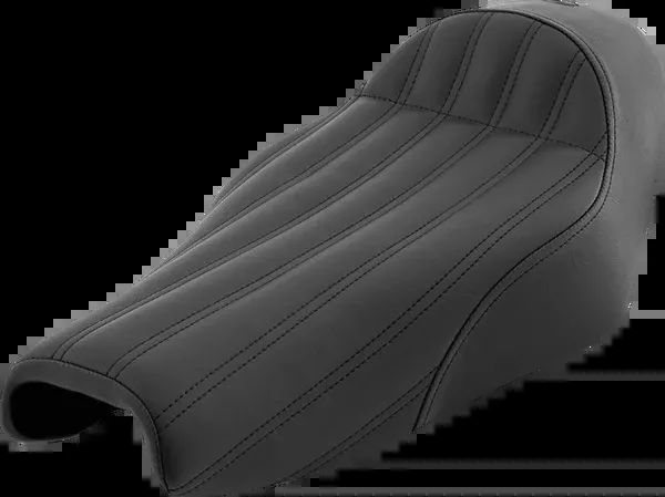 Saddlemen Knuckle Solo Seat – Ribbed – Black – XL ’04-’20