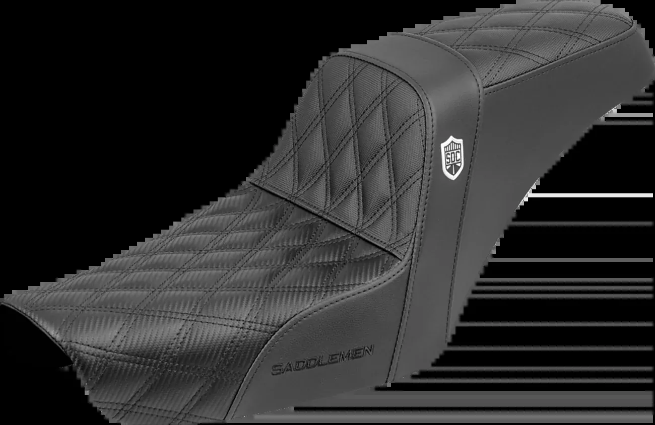 Saddlemen Pro Series SDC Carbon Lattice Gel Seat fits 1996-2003 Harley Dyna FXD