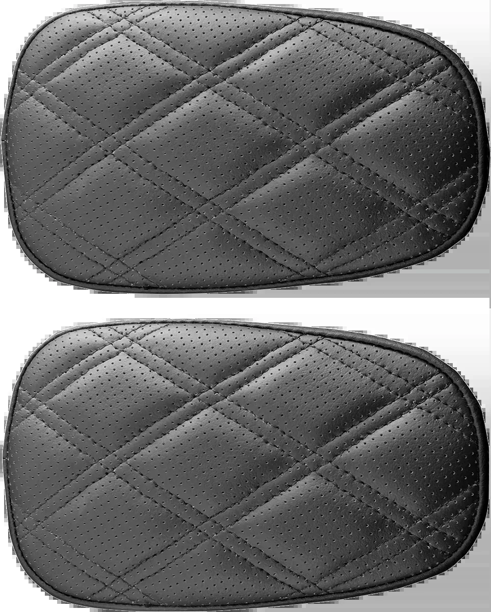 Saddlemen Roadsofa™ Armrest Pad Covers - Lattice Stitch - FLH/FLT '09-'16 - 11887-LS
