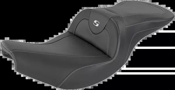Saddlemen Roadsofa™ Carbon Fiber Seat - Without Backrest - Black - Indian '14-'26