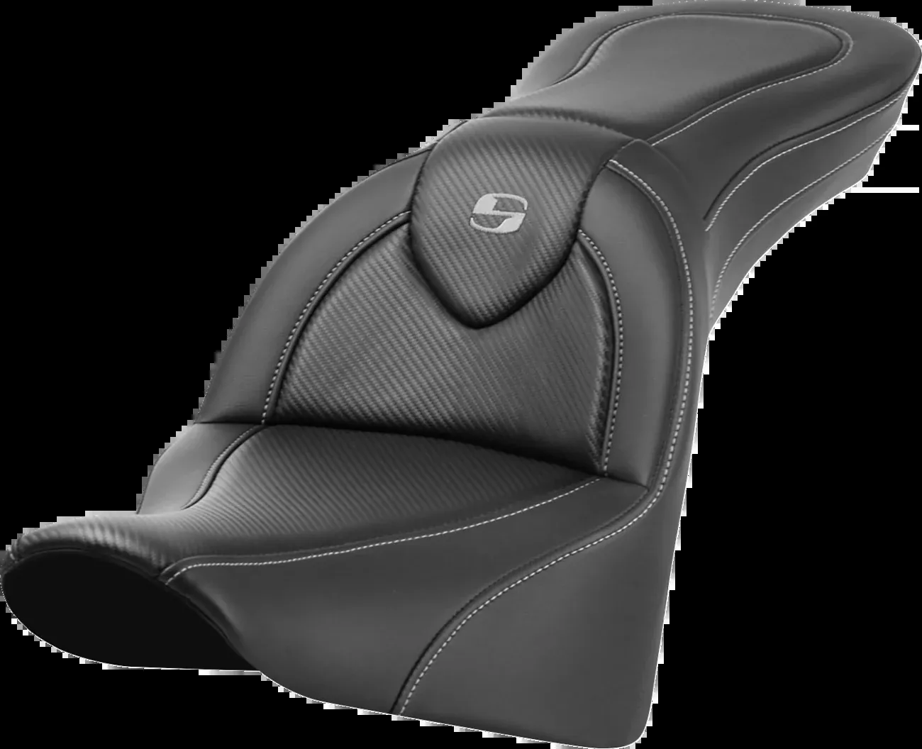 Saddlemen Roadsofa™ Carbon Fiber Seat - Without Backrest - FL '18-'24 - 818-33-185