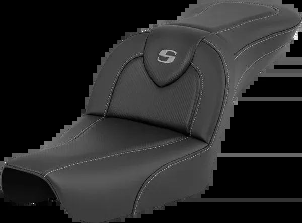 Saddlemen RoadSofa™ – Carbon Fiber – Without Driver Backrest – FXDWG ’04-’05